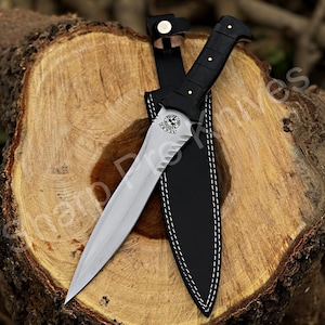 Leon Kennedy Knife, Re4 Movie Prop Knife, Resident Evil 4 Movie Replica Knife, Groomsman Gift, Customized Gift for Him, Unique Wedding Gift