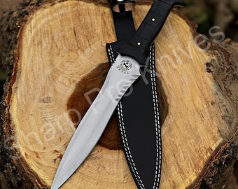 Leon Kennedy Knife: Handmade D2 Steel Resident Evil 4 Replica