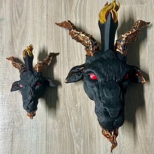 Baphomet Wall Art – 3D Printed Occult Home Decor