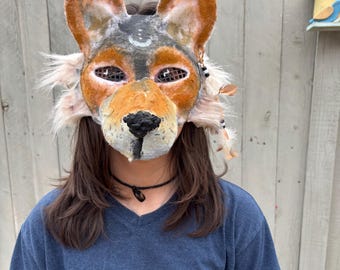 coyote animal mask