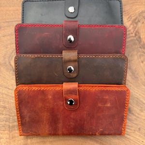 Sac à main pour femme en cuir véritable fait main - organisateur de voyage personnalisé - portefeuille en cuir pour femme - cadeau personnalisé gravé pour elle, femme, amie