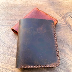 Cadeau fête des pères - Portefeuille pour homme en cuir personnalisé - Portefeuille en cuir fait main pour homme - Portefeuille gravé personnalisé, cadeau pour lui, papa, mari
