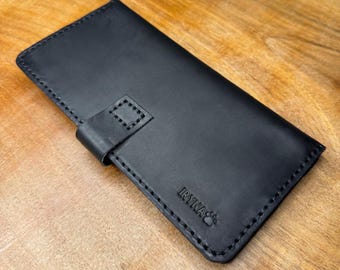 Handgefertigte Damen Geldbörse aus Echt Leder - Benutzerdefinierte Reise Organisator & Damen Geldbörse - Weihnachtsgeschenk für Sie