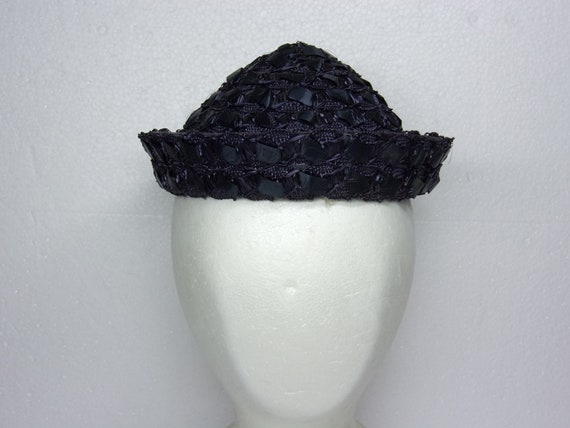 Vintage 1960's Miss Sally Victor Cone Shaped Hat