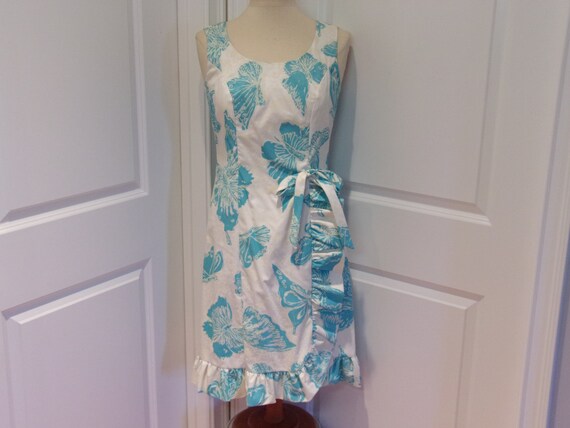 Vintage 1960's Serbin Of Florida Dress w/Butter