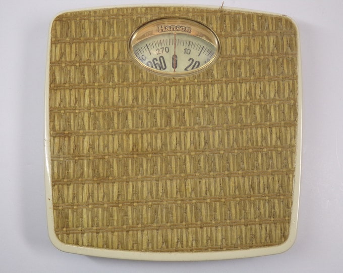 Vintage 1960's Hanson Bathroom Scale Etsy
