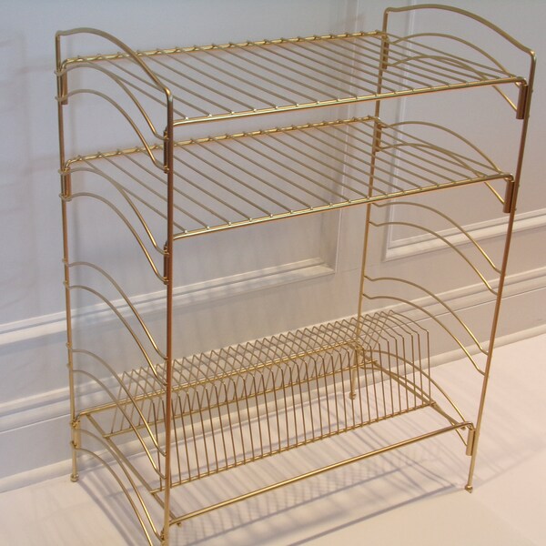 Vintage 1960's  Record Player Stand/Record Rack
