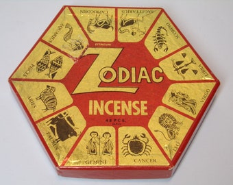 Vintage 1960's/1970's  Otagiri  Zodiac Incense