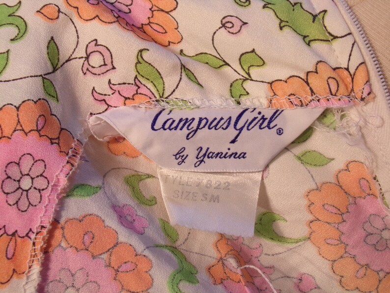 Vintage 1960/'s1970/'s Palazzo Jumpsuit SXS Campus Girl By Yanina