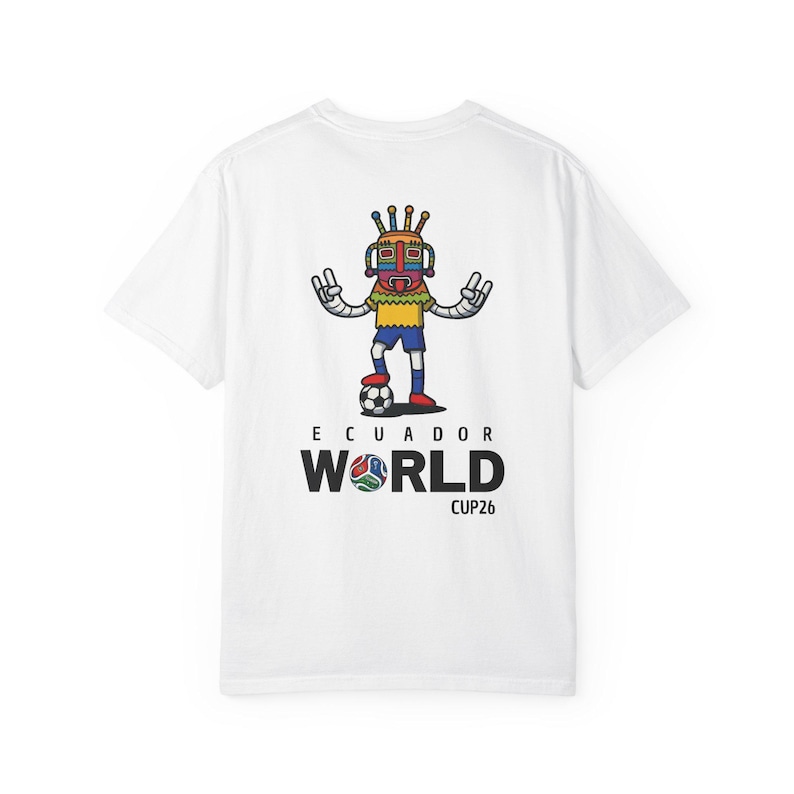 Ecuador Soccer World Cup 2026 T-shirt, Globe Graphic Tee - Etsy
