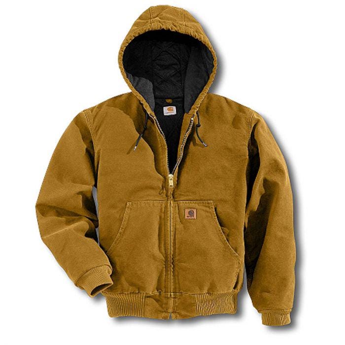 Carhartt J130 Sandstone Active Jacket - Etsy