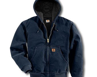 Carhartt アクティブジャケット J130 BLK sand stone J130-BLK Carhartt Sandstone Insulated Work Jacket, Black