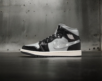 Custom Swarovski Crystal Nike Air Force 1 – Handcrafted Bling Sneakers