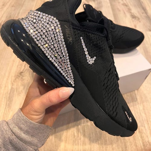 Nike air max 270 with Swarovski crystal