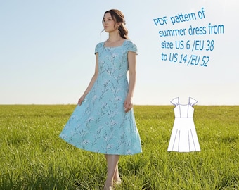 light floral summer dress