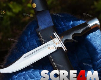 Scream Movie Replica Knife: Buck 120 Stainless Steel Hunting Knife