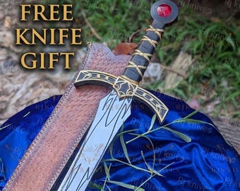 Goldryn Sword Thrones Of Glass Replica – Inspired Collectible Blade for Cosplay & Display