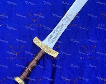 New Edition Custom Riptide Sword: Forged Anaklusmos, Percy Jackson Cosplay