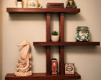 Wood Floating Shelves for Wall Decor | Wall Decor | Wall Shelves | Display Shelf | Wood Shelf | Floating Shelf | Housewarming Gift