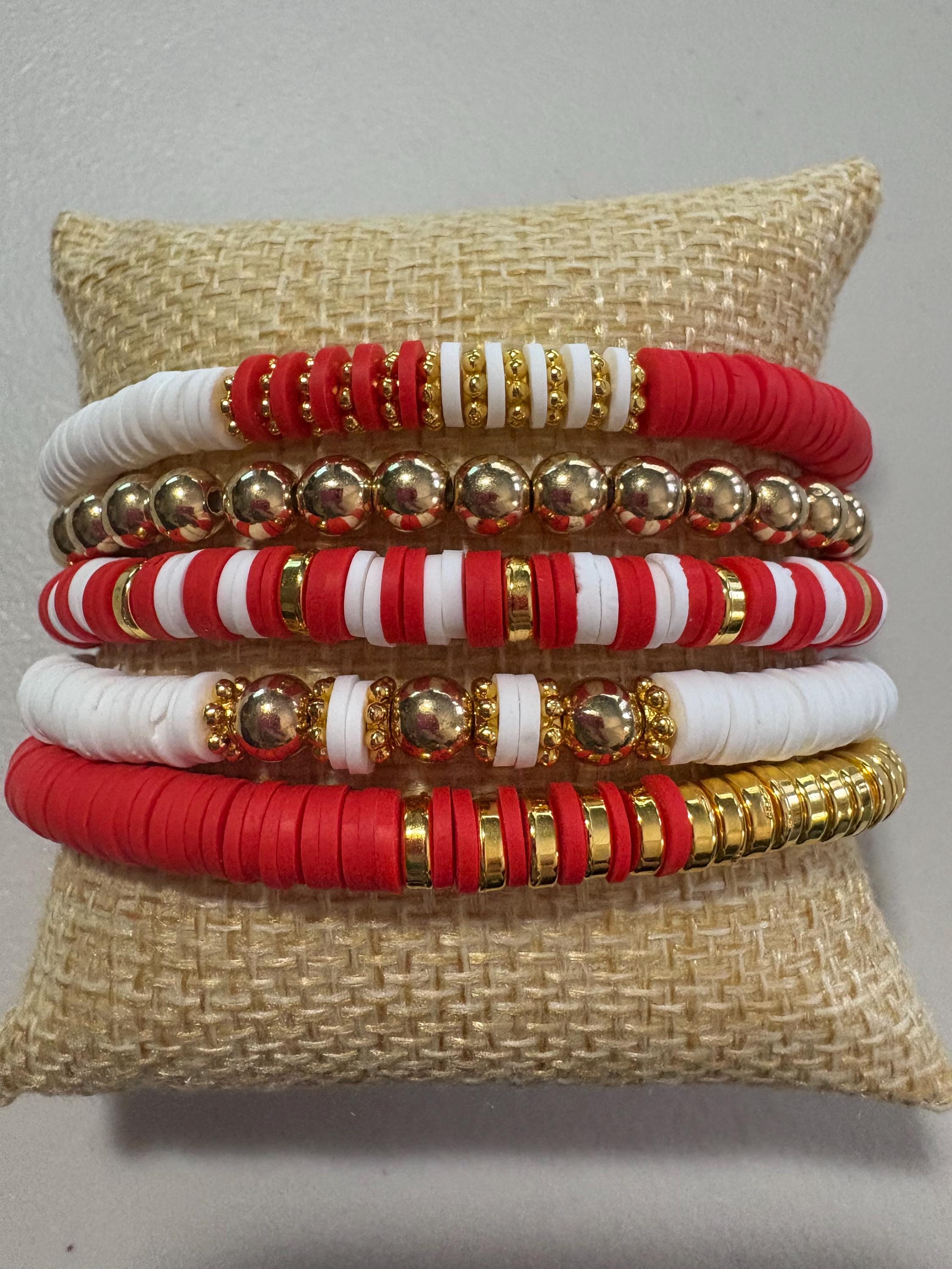 7200 perline di argilla per la produzione di braccialetti 6 mm24 colori piatti rotondi polimerici argilla Heishi perline con pony perline Smiley, perline e ciondoli per la creazione di gioielli