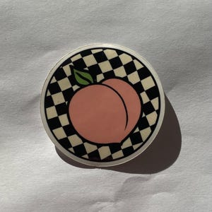 Sticker Fruits à Carreaux