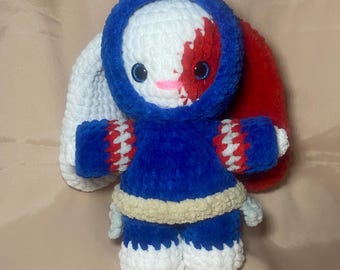 Crochet My Hero Academia-Inspired Bunny Plushies – Handmade Chenille Amigurumi