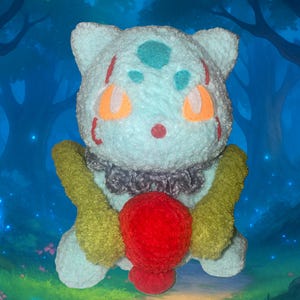 Bulba-wise amigurumi plushie