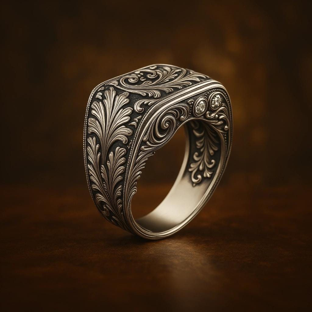 そめりんさま　セットリング renaissance ring ×2 21号 Two as one silver925 つちめスリムリング ペア – NOIR DE POUPEE