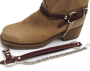 cowboy boot shaft strap
