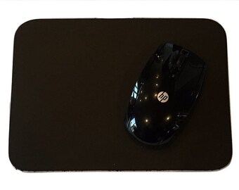 Heavy Duty Dark Brown LEATHER MOUSE PAD Mousepad