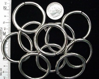 Steel 0-rings Rings Nickel Plate 1" Id 100 Pcs