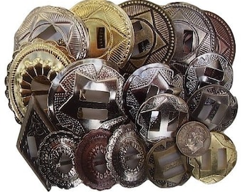 CONCHOS GRAB BAG Mized Sizes Assorted 25 Pcs