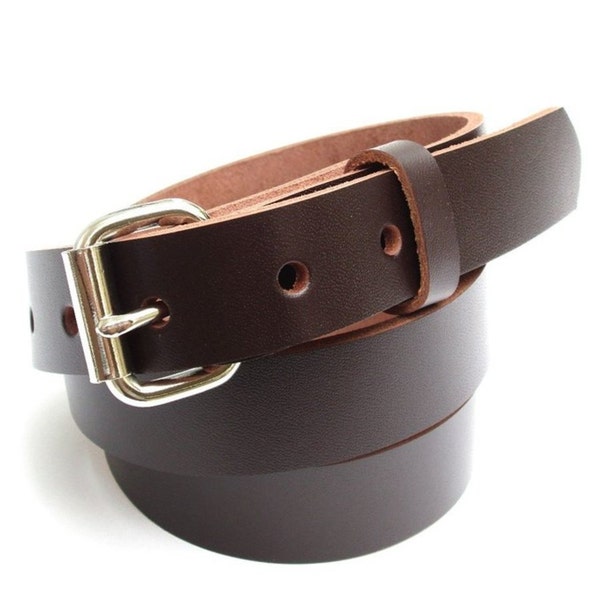 Wide Leather Belt - Etsy