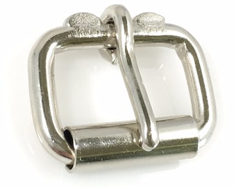 ROLLER BUCKLES 1 inch Heavy Duty Nickel Finish 16 pcs