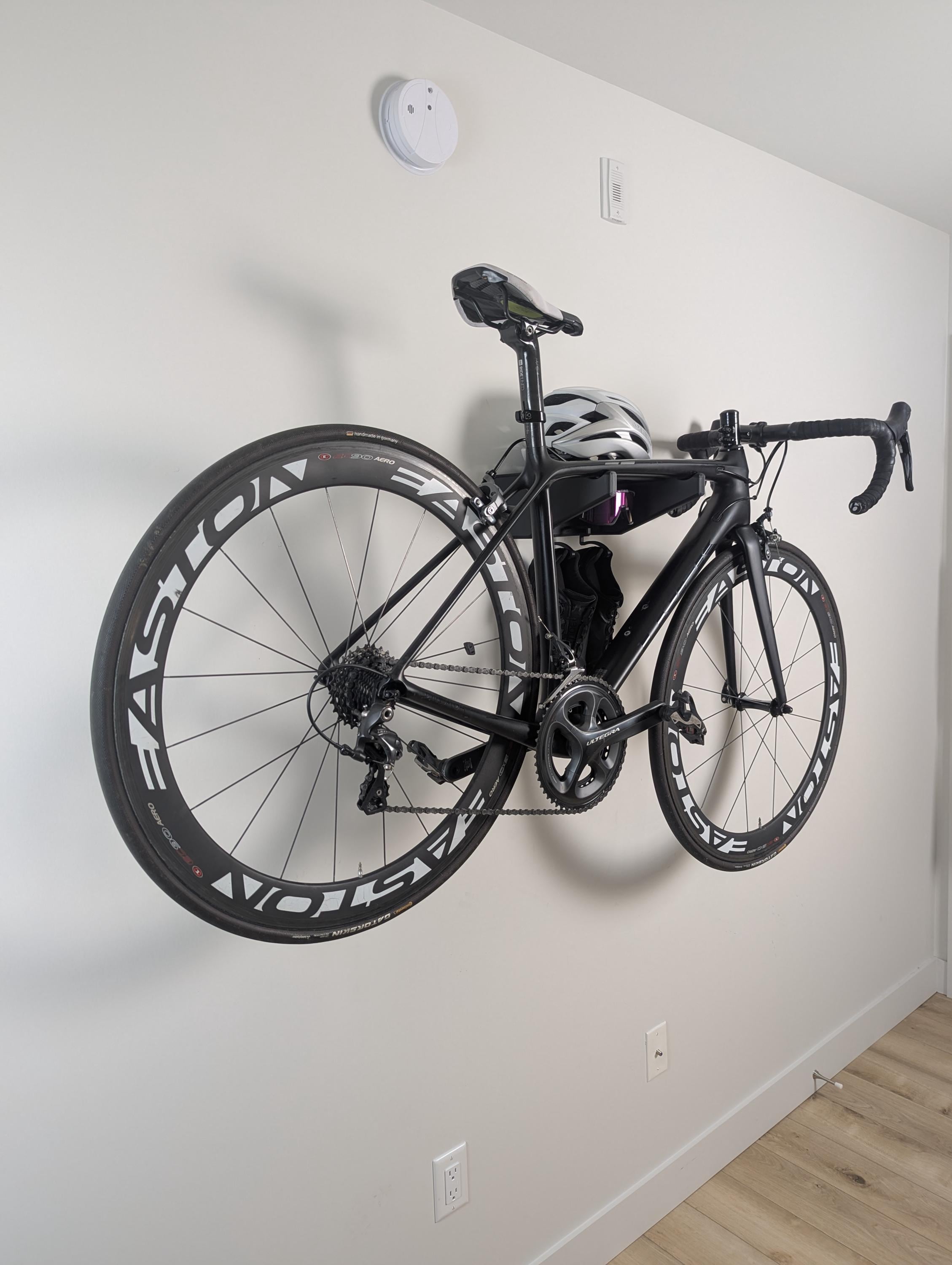 Bike Wall Mount with Helmet Holder, Glasses Stand & Shoe Storage, Bike Wall Mount, Bike Wall Rack, Bike Shelf, Bike Storage