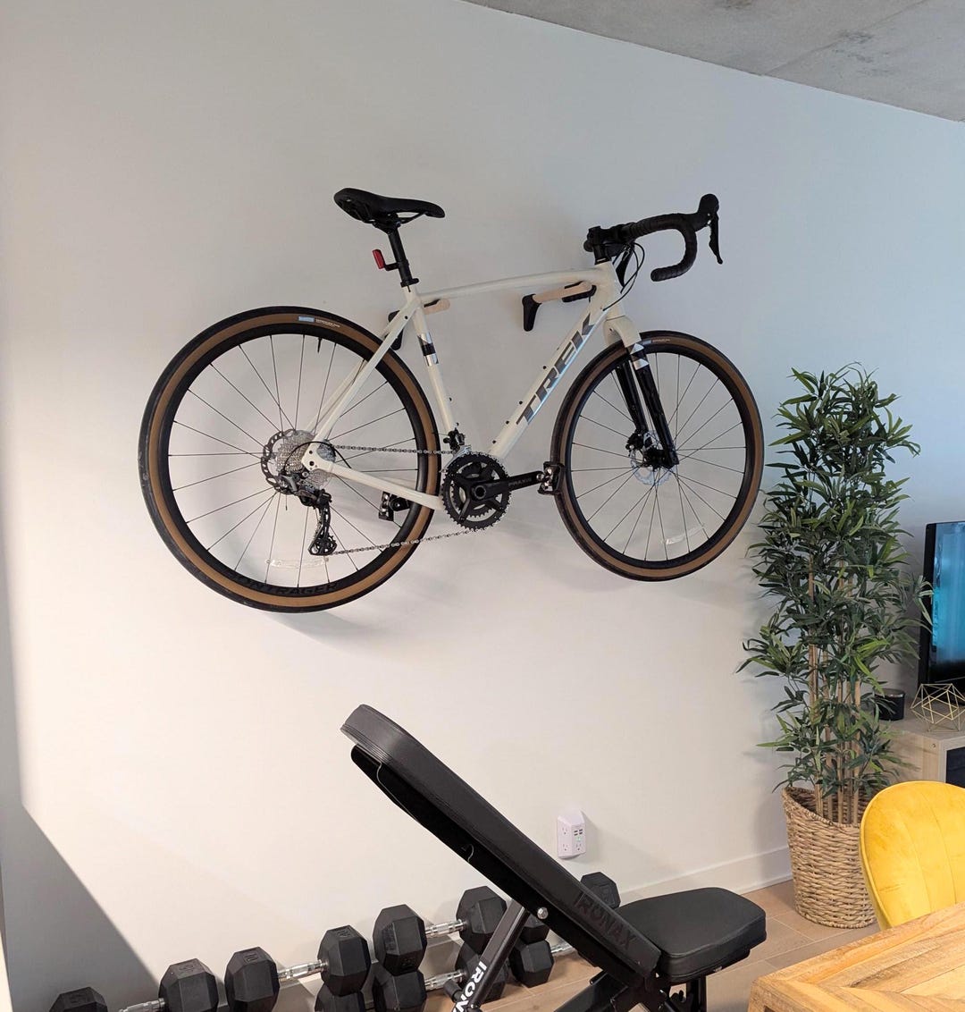 Road Bike Wall Mount: Minimalist Bicycle Storage Rack - Etsy