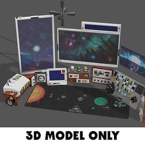 3D Model - Ship Desk (Outer Wilds)