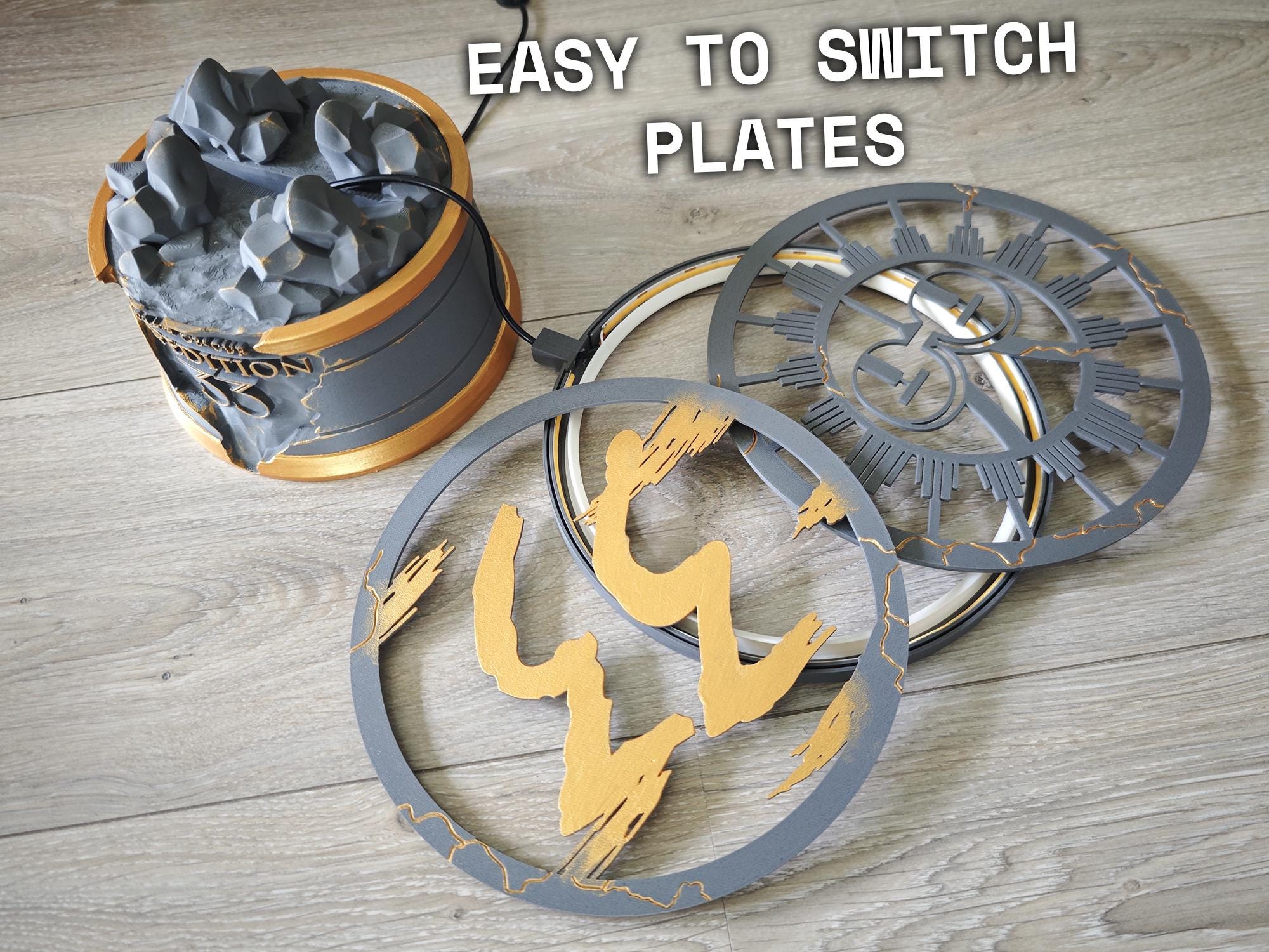 Ring Lamp - Clair Obscur : Expedition 33 - Etsy