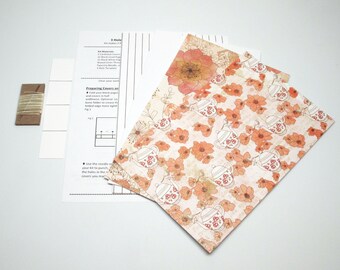 DIY Kit 3 Hole Pamphlet Stitch Garden Tea Party #5