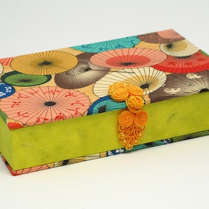 Asian Parasol Treasure Box 4x6