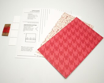 DIY Kit 3 Hole Pamphlet Stitch Modern Love #2