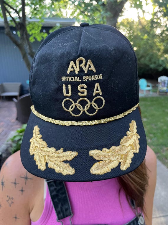Vintage Olympic Sponsor Trucker Hat