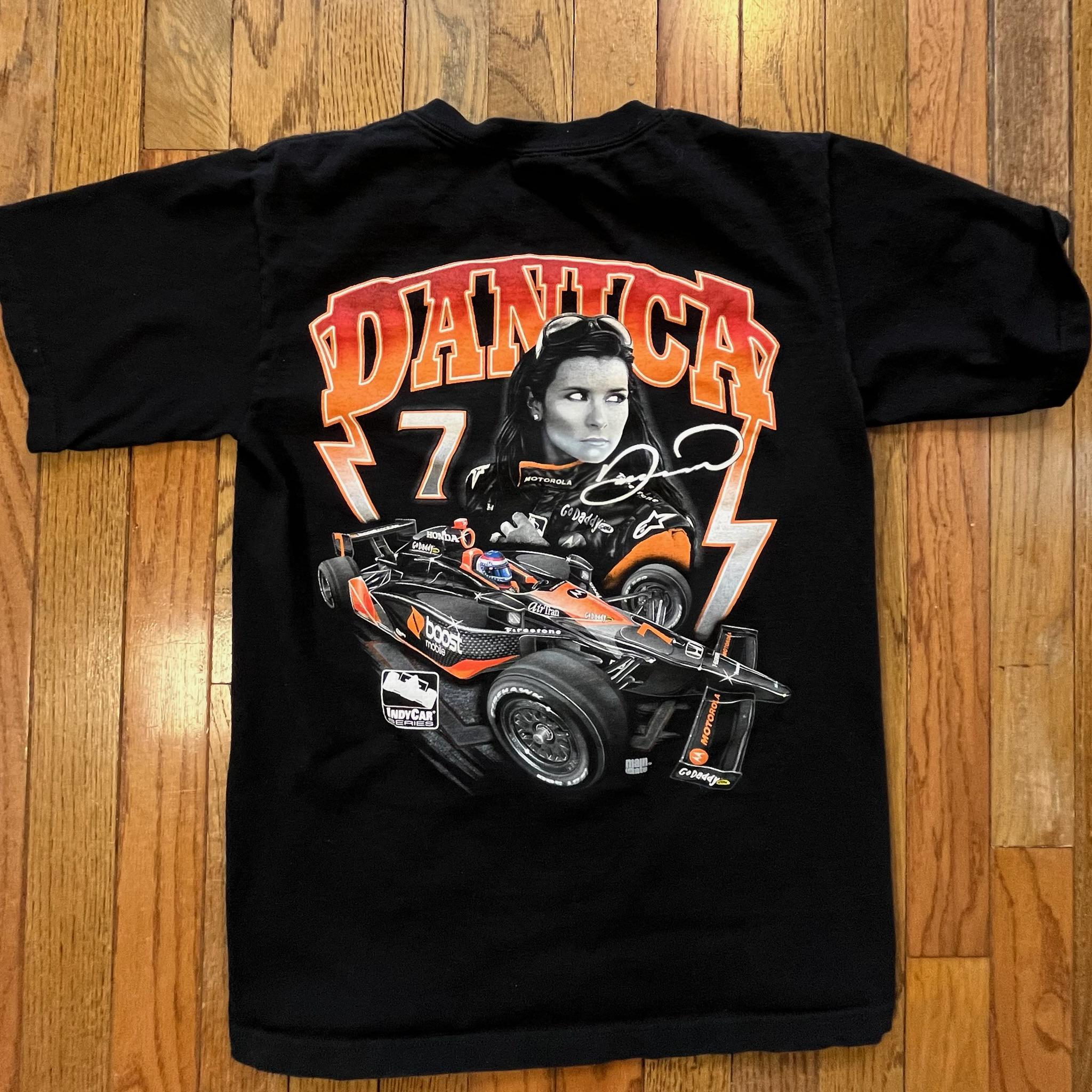 T-shirt Danica Patrick Go Daddy N°7, Noir, Taille XL, Chase Authentics