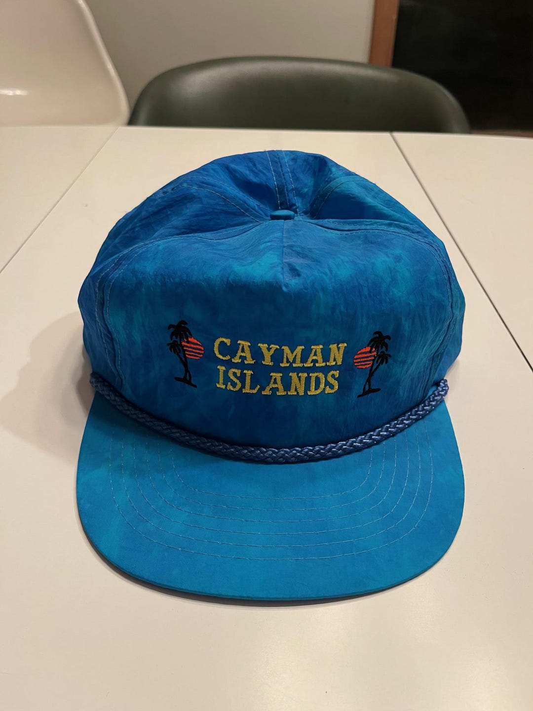 Vintage Cayman Islands Rope Hat - Etsy