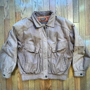 Thinsulate Adventure Bound Leather Jacket - Etsy