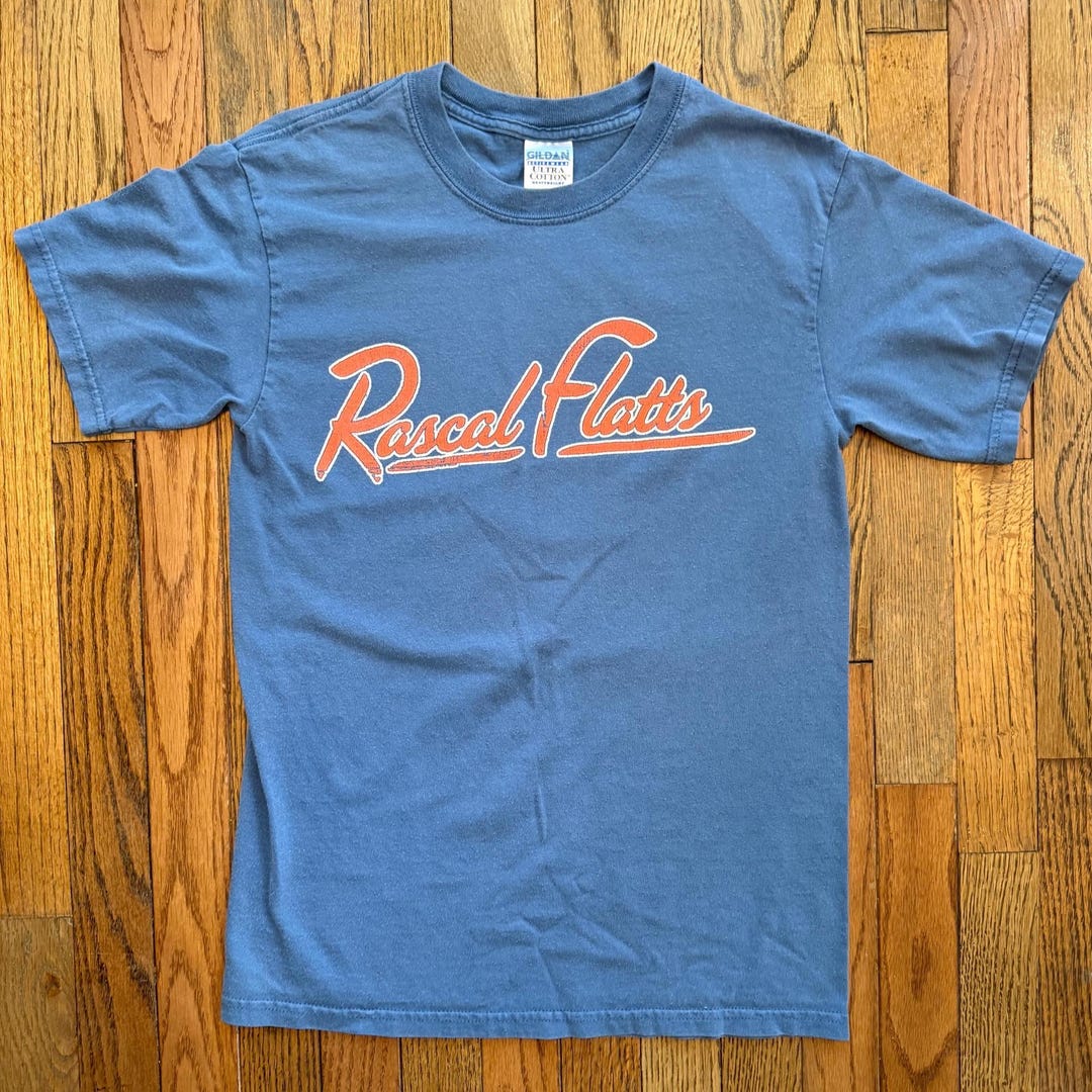 NEW VINTAGE Rascal Flatts Still Feels Good LOCAL CREW T-SHIRT XL