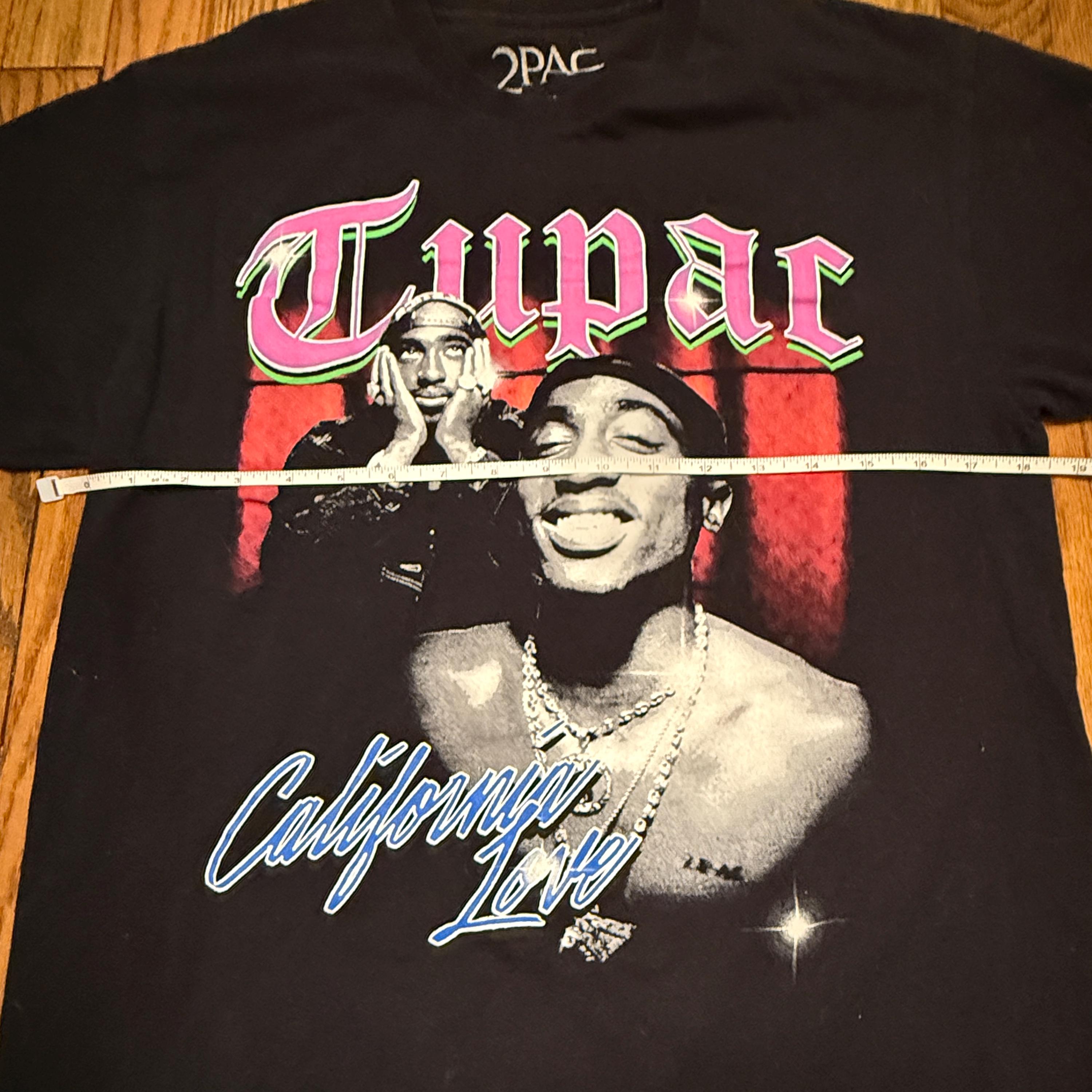 Tupac California Love T-shirt | 2pac Rap Tee Vintage Style Medium