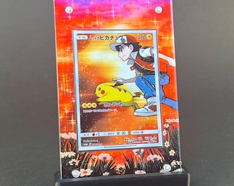 Red's Pikachu  270/SM-P | Japanese Promo CardAura Case