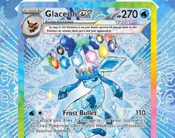 Glaceon EX 150/131 | Prismatic Evolutions Auraslab (Graded)