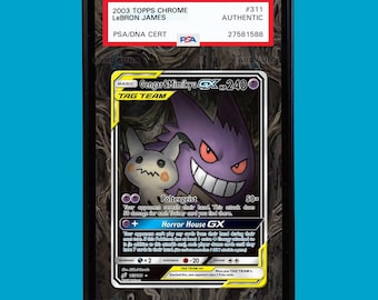 Gengar & Mimikyu TagTeam Alt 165/181 Pokemon Team Up (Graded)